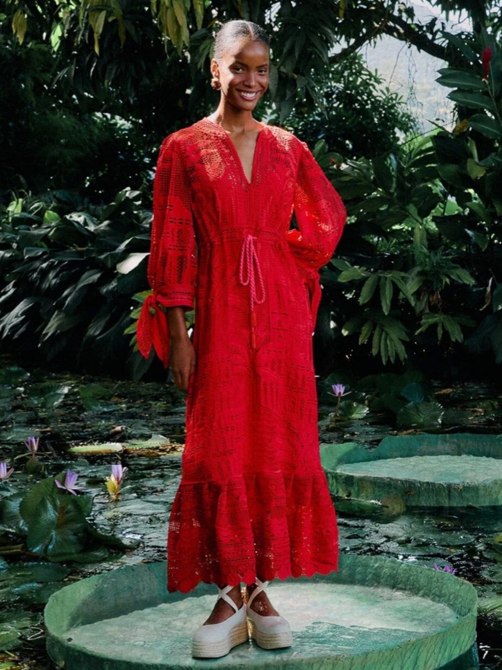 FARM RIO -  Maxi dress. Retail 398